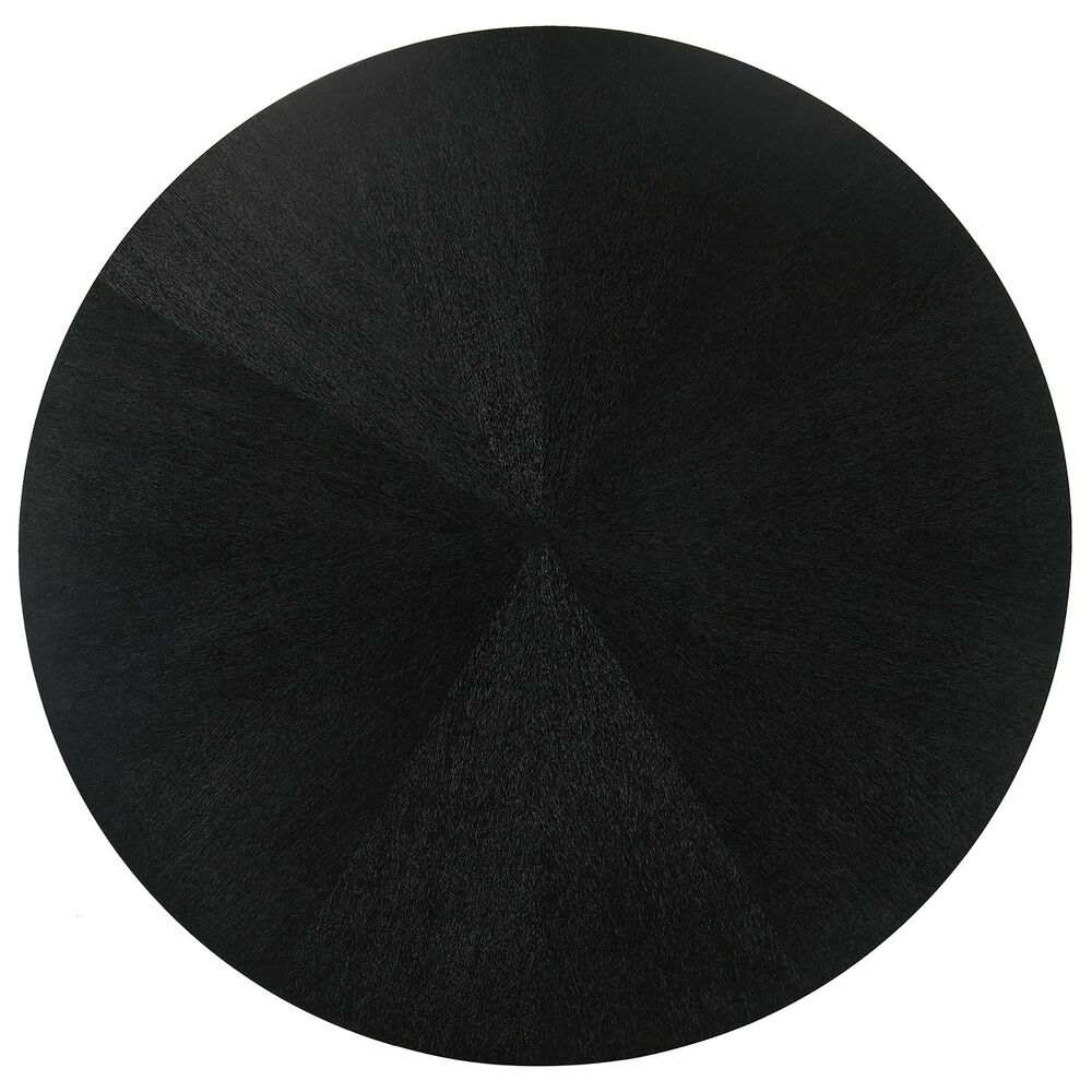 Blue River Cirque and Jackie 5-Piece Round Dining Set in Black, , large