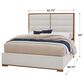 Vaughan Bassett Crafted Oak Queen Upholstered Bed in Natural, , large