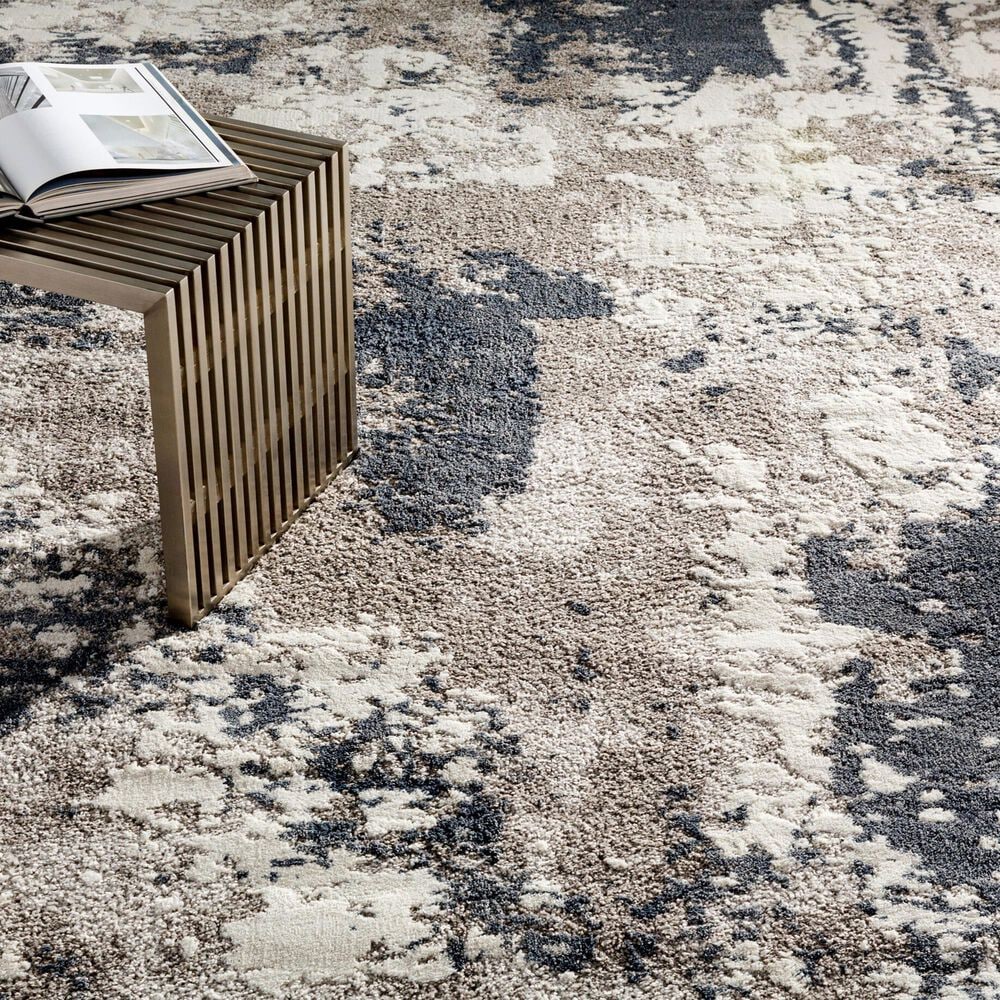 Surya Venice VNE-2306 8&#39;10&quot; x 12&#39;4&quot; Denim, Pale Blue, Light Gray and Ivory Area Rug, , large