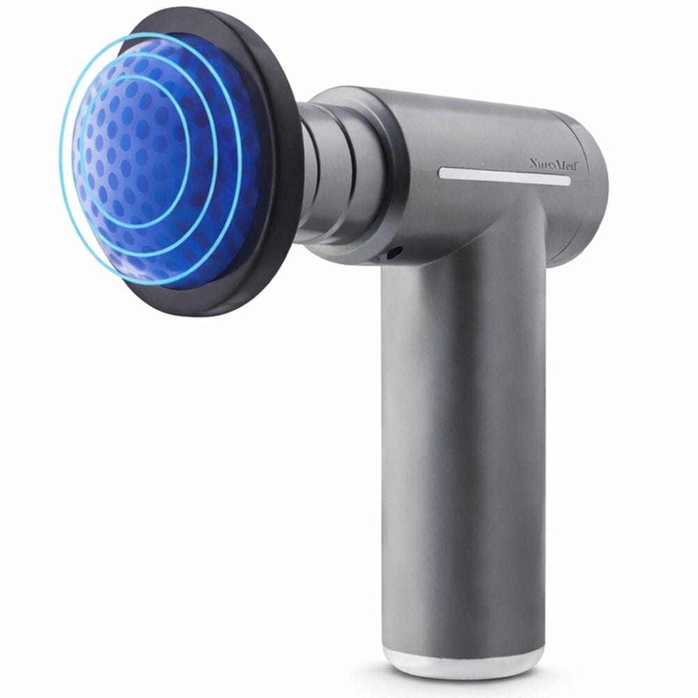 Nuvomed Pro-Therapy Hot & Cold Impact Massager with LCD Display in Gray, , large