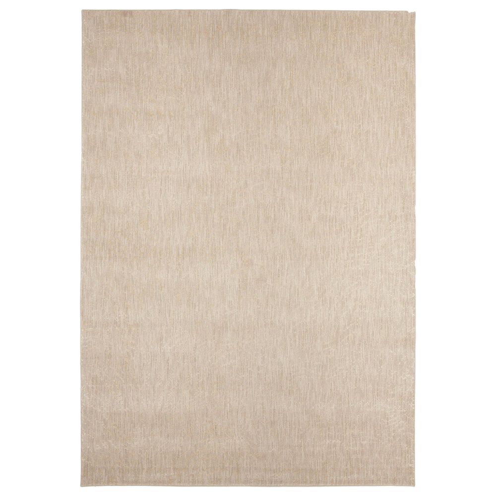 Karastan Enigma Spectral 12" x 15" Alabaster Area Rug, , large
