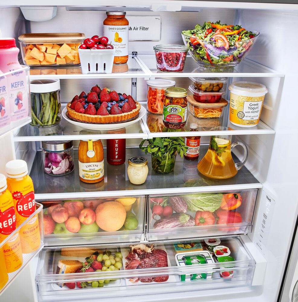 LG 27 Cu. Ft. Smart Counter-Depth Max French Door Refrigerator in PrintProof Stainless Steel, , large