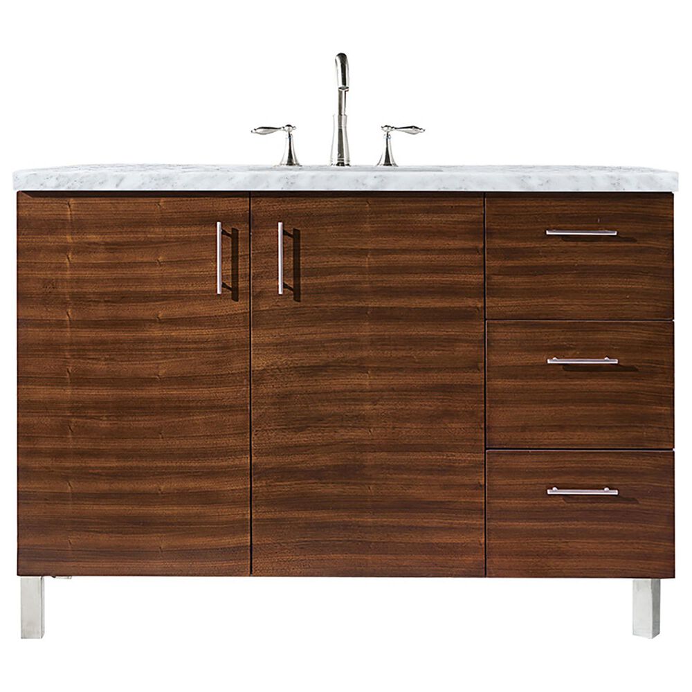 James Martin Metropolitan 48" Single Bathroom Vanity in American Walnut
