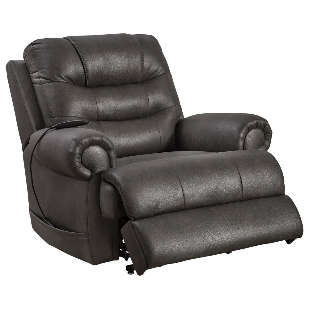 Ashley Revived and Restored Power Lift Recliner in Granite, , large