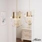 Hunter Karloff 12" 3-Light Pendant in Alturas Gold, , large