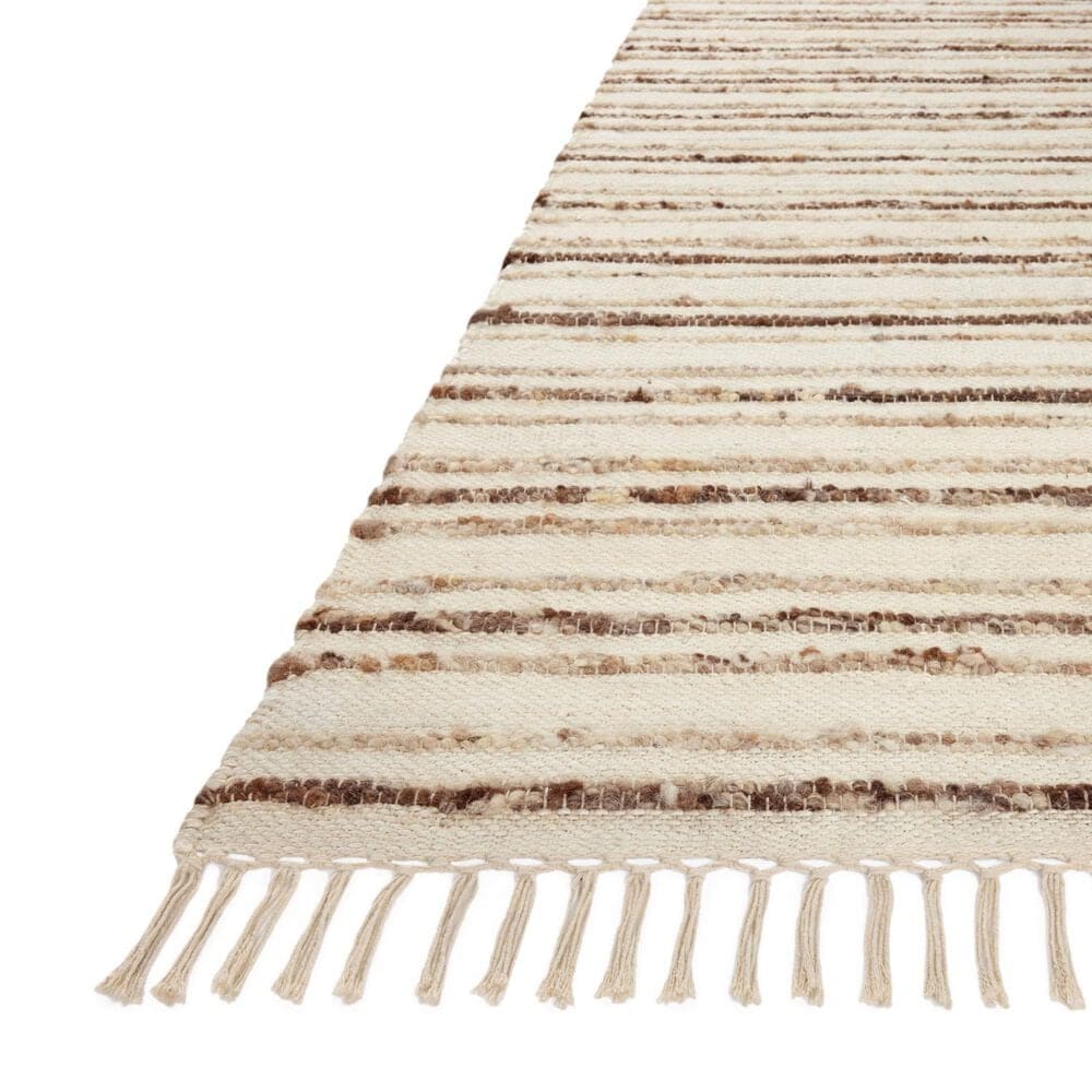Loloi Nico Ivory and Natural 2&#39;6&quot; x 7&#39;6&quot; Runner, , large