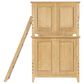 St Claire Home Today"s Traditions Twin over Twin Bunk Bed in Natural Hickory, , large