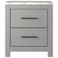 Signature Design by Ashley Cottonburg 2 Drawer Nightstand in Light Gray and White, , large