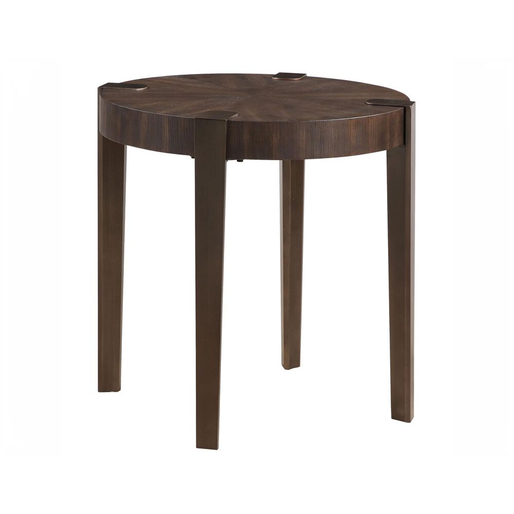 Crystal City End Table in Brown, , large