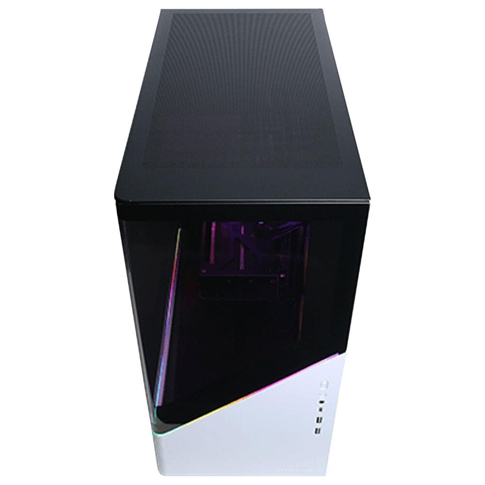 CyberPowerPC Gamer Supreme Gaming Desktop | AMD Ryzen 7 9800X3D - 32GB RAM - AMD Radeon RX 9070 XT Graphics - 2TB SSD in Black and White, , large