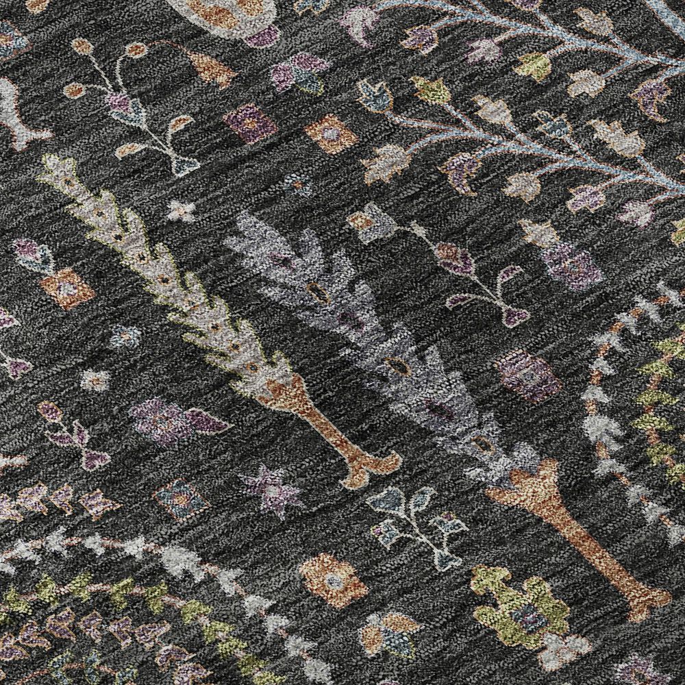 Dalyn Rug Company Hatay HY5 10&#39; x 14&#39; Black Area Rug, , large