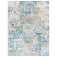Surya Aisha 6"7" x 9"6" Light Blue, Mustard, Light Gray and Off-White Area Rug, , large