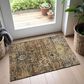 Dalyn Rug Company Silk Road Clove, Brown, Gold, Copper and Charcoal 1"8" x 2"6" Area Rug, , large