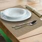 Clasica Imports & Ex[Prt, Llc Tempo Braided Rectangular Placemat in Bronze, , large
