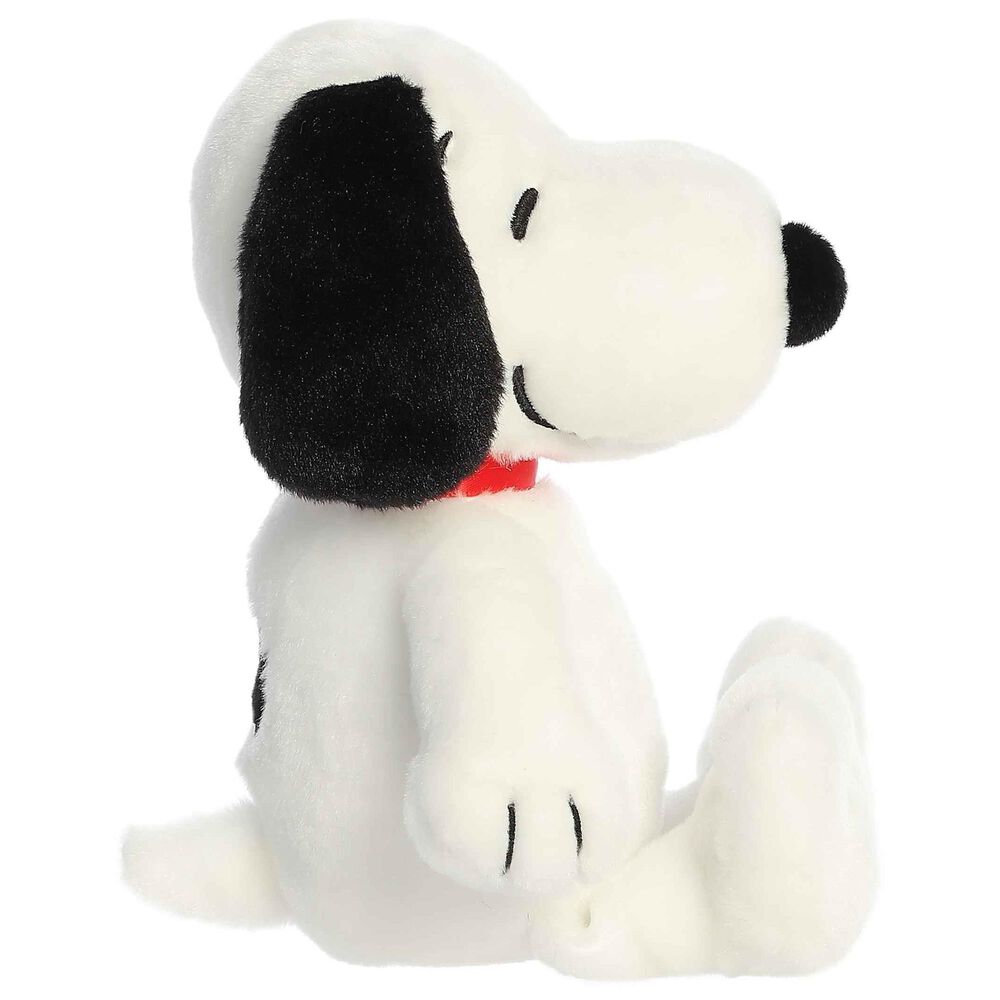 Aurora Peanuts 8&quot; Floppy Snoopy Plush in White and Red, , large