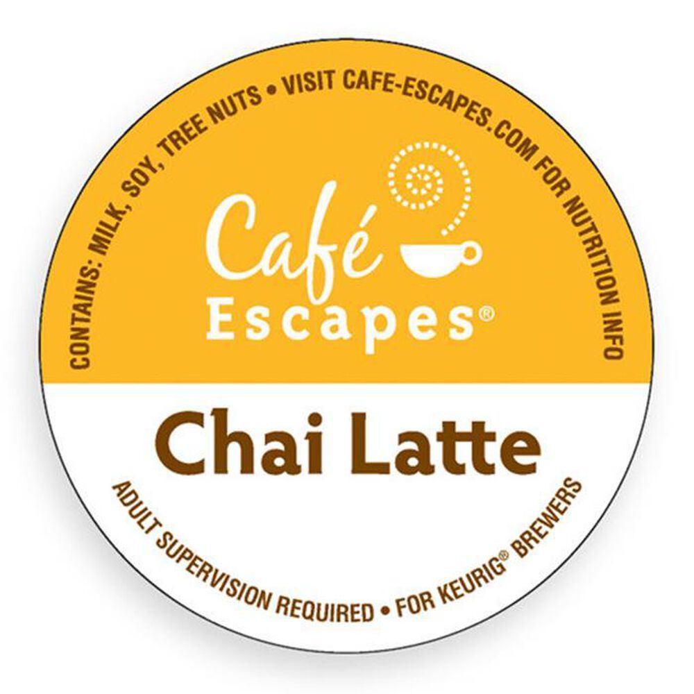 Keurig Cafe Escapes Chai Latte, , large