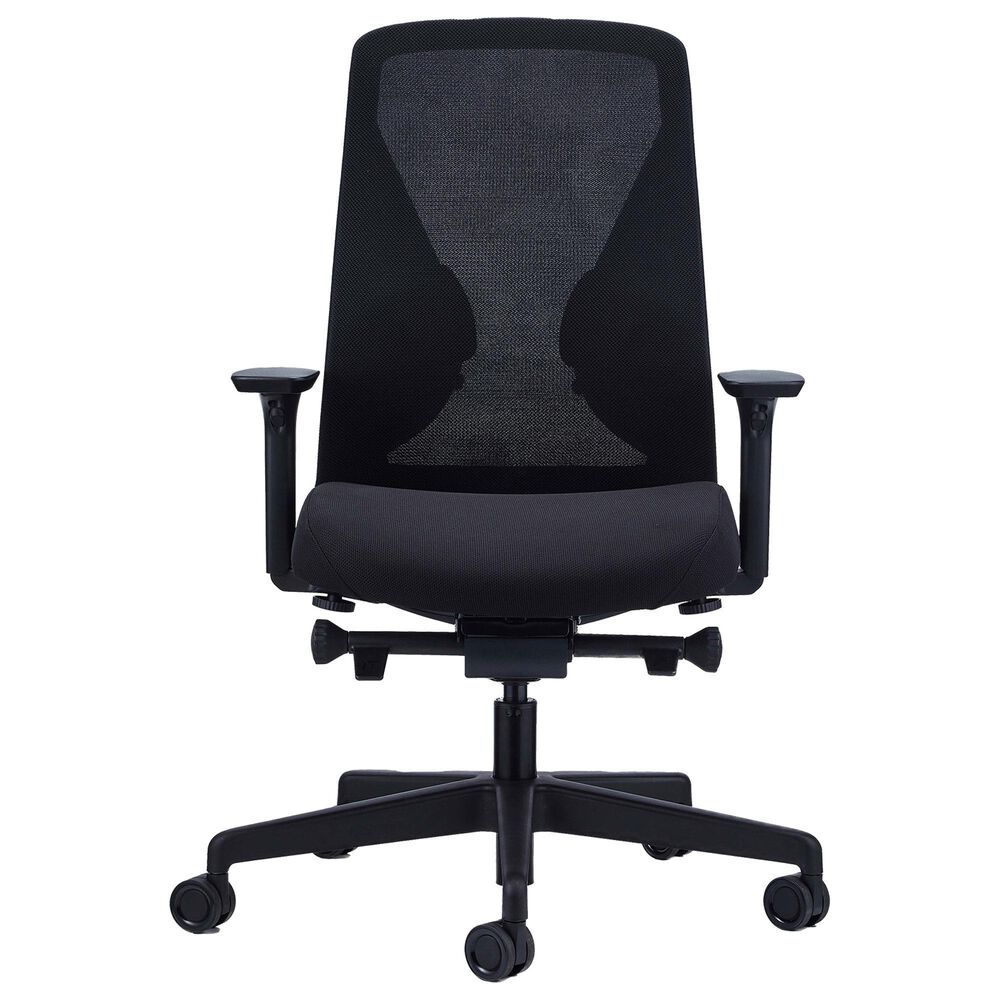 Raynor Group Launch Ergonomic Office Chair in Black, , large
