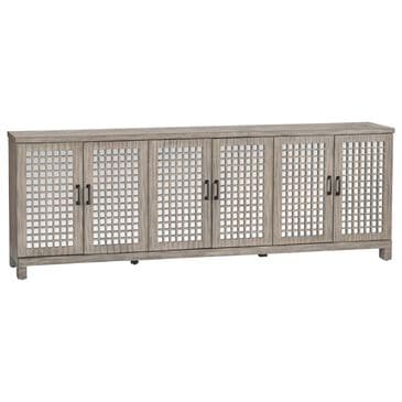 Crestview Collection Ashlar 6-Door Sideboard in Light Brown, , large