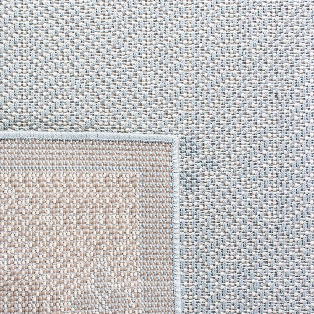 Safavieh Bermuda BMU811M 3&#39; x 5&#39; Light Blue and Ivory Indoor/Outdoor Area Performance Rug, , large