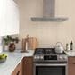 MS International Urban Slate Flute Maple Matte 16" x 48" Wall Tile, , large