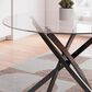 Ashley Pharwynn Round Dining Table in Dark Gunmetal - Table Only, , large