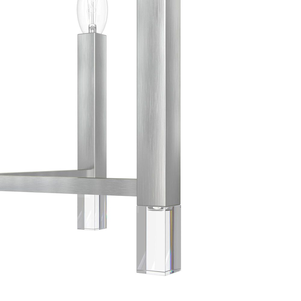 Hunter Sunjai 4-Light Pendant in Brushed Nickel, , large