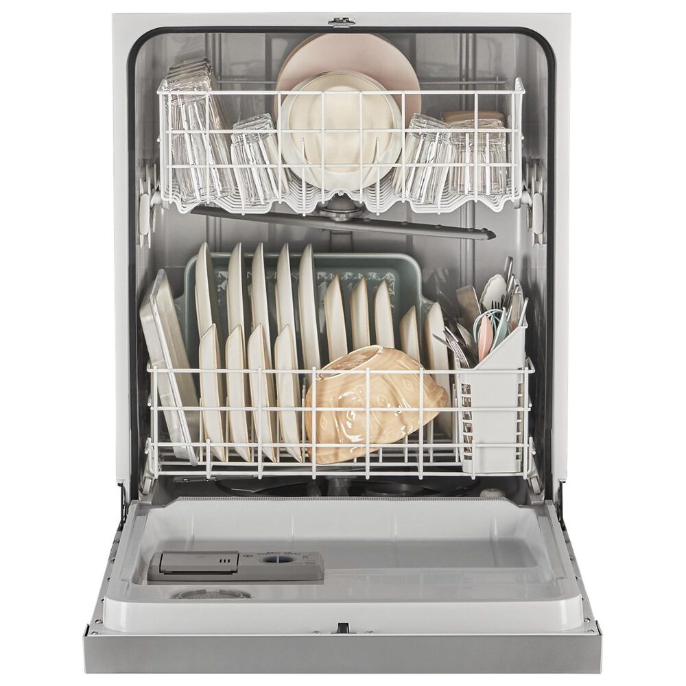 Whirlpool 24&quot; Built In Dishwasher with Boost Cycle in Stainless Steel, , large