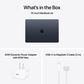 Apple MacBook Air 15-inch Laptop M5 chip - 10 Core CPU - 10 Core GPU - 32GB Memory - 1TB SSD - Midnight (Latest Model), , large