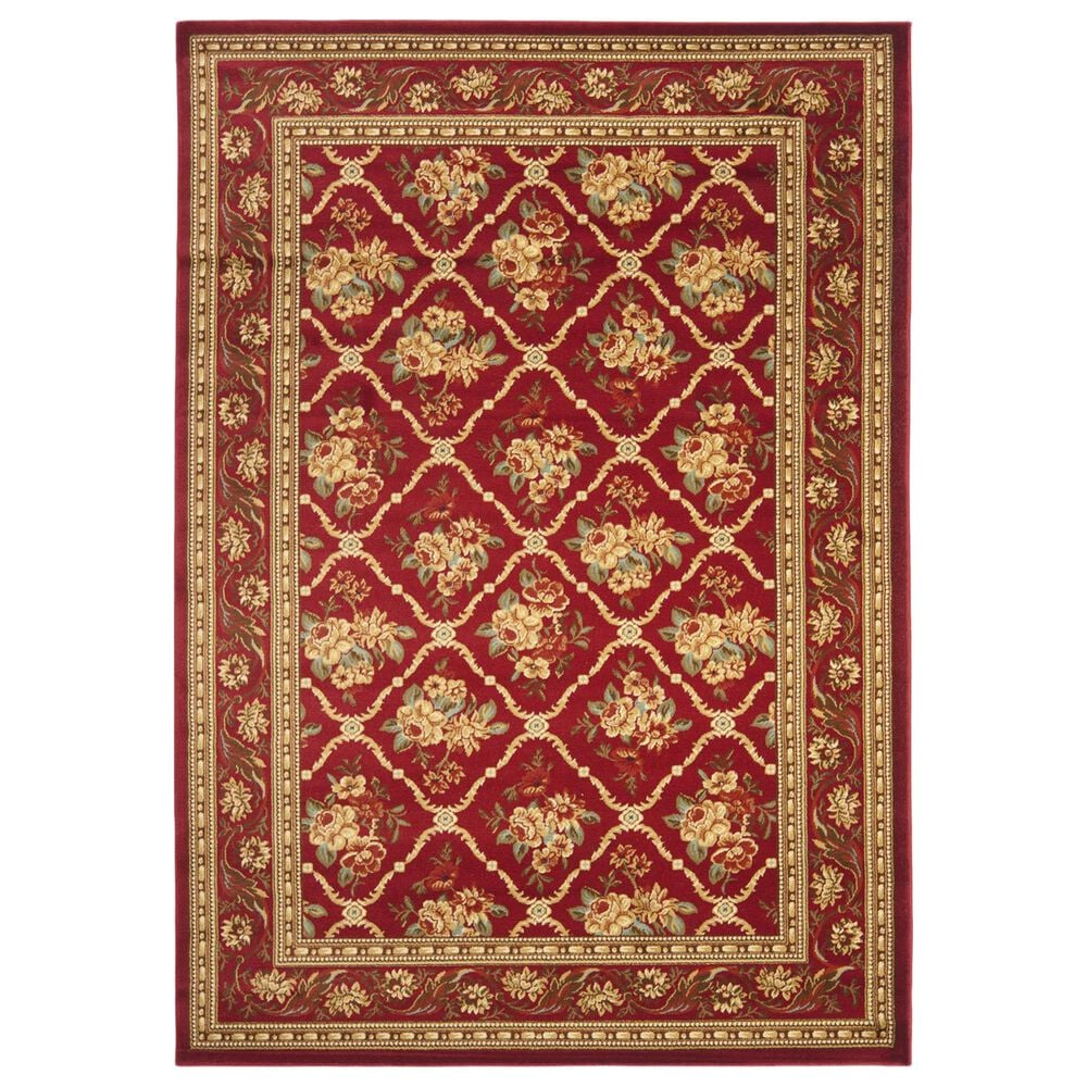 Safavieh Lyndhurst 5"3" x 7"6" Red Area Rug, , large