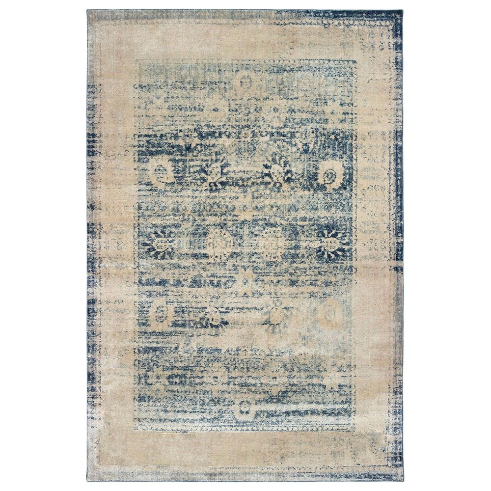 Oriental Weavers Pandora 1444H 9"10" x 12"10" Ivory and Blue Area Rug, , large