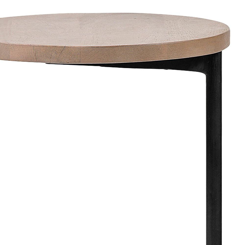 Mercana Ballatine I Accent Table in Black and Brown, , large