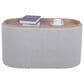 Rta Products Storage Ottoman with Reversible Tray Top in Natural, , large