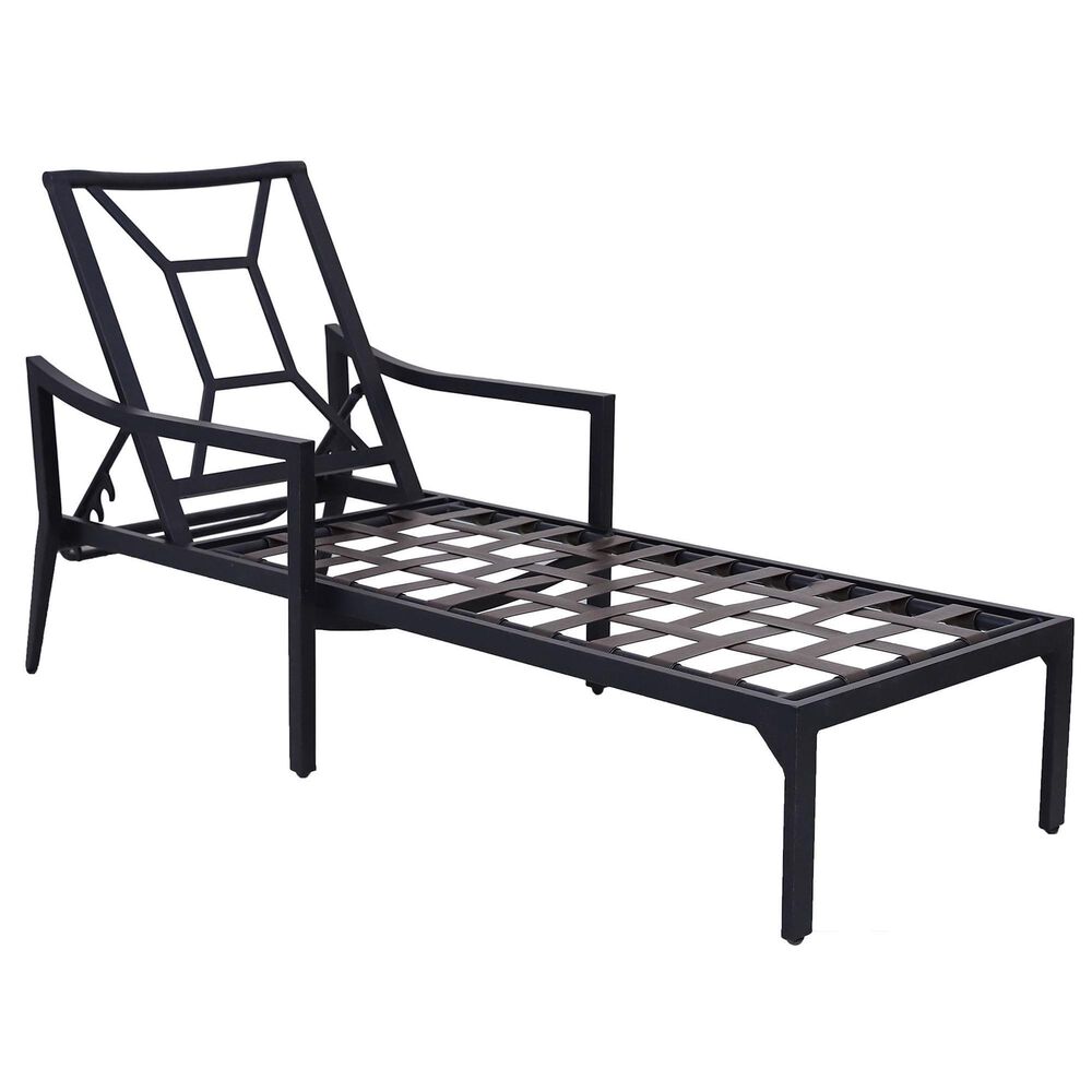 World Source Chaise and Side Table in Splendor Denim, , large