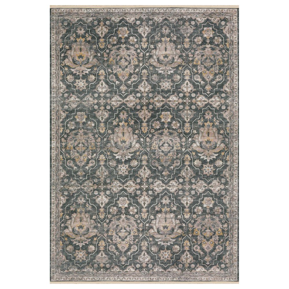 Dalyn Rug Company Marbella 9" x 13" Charcoal Area Rug, , large