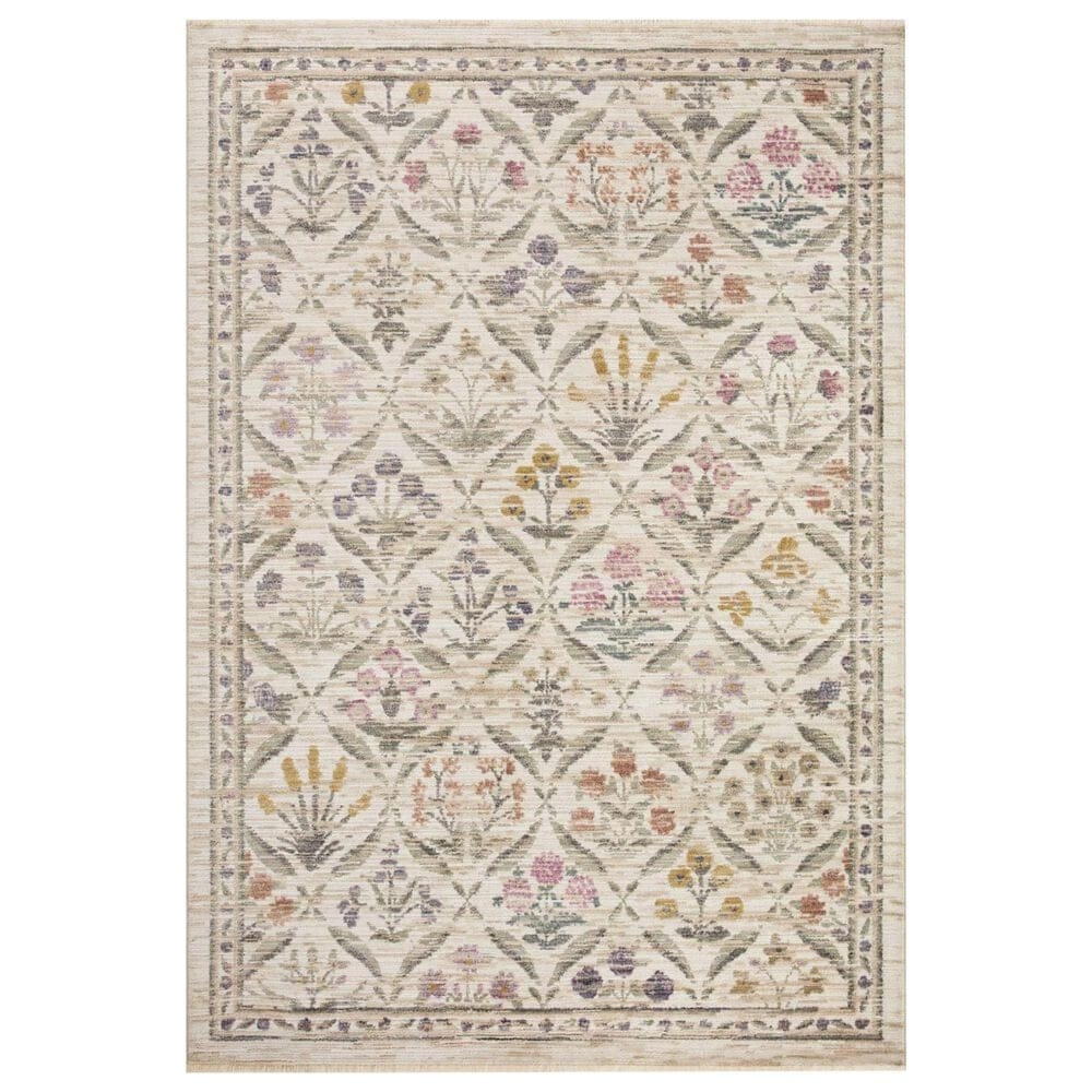 Rifle Paper Co. x Loloi Provence 7"10" x 10" Estee Ivory Area Rug, , large