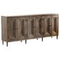 Slatehouse Highland Park 90" 6-Door Media Cabinet in Brown, , large