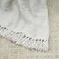 Nourison 50" x 60" Throw in White, , large