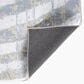 Kas Oriental Rugs Roxy Palette 2" x 7" Grey and Gold Runner, , large
