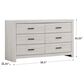 Pacific Landing Marion Dresser in Coastal White, , large