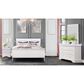 Global Furniture USA Charlie 2-Drawer Nightstand in White, , large
