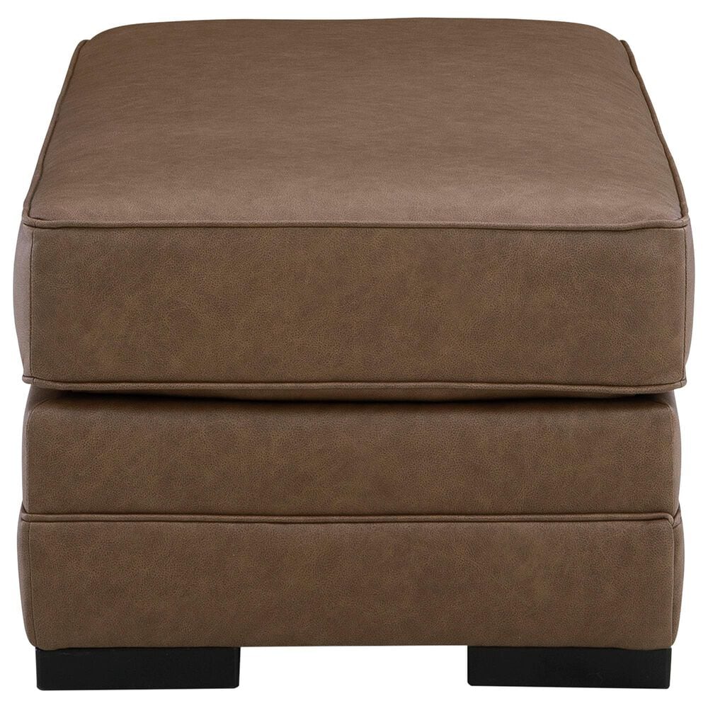 Ashley VillaCourt Chair and a Half with Ottoman in Caramel, , large