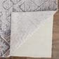 Feizy Francisco 4" x 6" Ivory and Gray Area Rug, , large