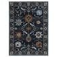 Oriental Weavers Keira Blue and Rust 5"3" x 7"6" Area Rug, , large
