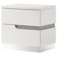 New Heritage Design Paradox 2-Drawer Nightstand in White, , large