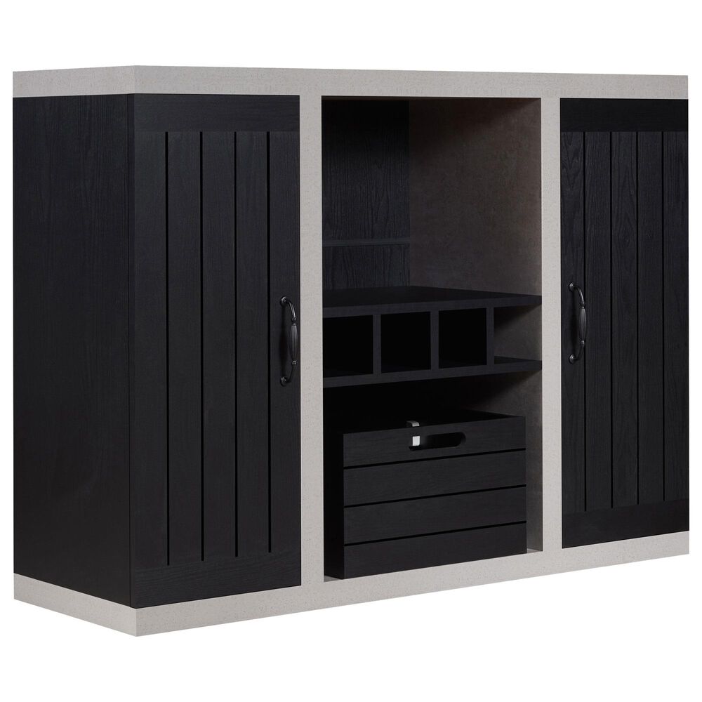 Furniture of America Taylor Buffet in Black/Cement, , large