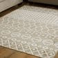 Ashley Bunchly 4"11" x 7"2" Tan, Brown and Cream Area Rug, , large