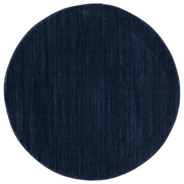Safavieh Vision 11" Round Navy Area Rug, , large