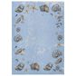 Dalyn Rug Company Seabreeze Animal Print 9" x 12" Denim Area Rug, , large