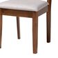 Baxton Studio Peter Side Chair in Walnut Brown (Set of 4), , large