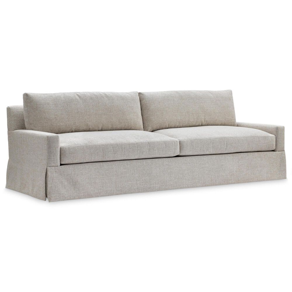 Bernhardt Sutton Stationary Sofa in Beige and Tan, , large